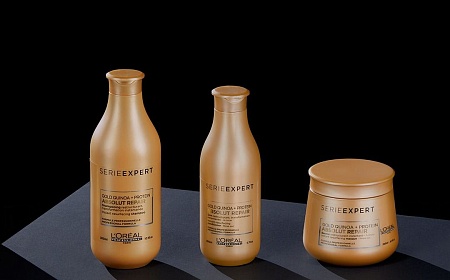 При покупке двух продуктов L'Oréal Professionnel шампунь Absolut Repair трэвел-формата в подарок.