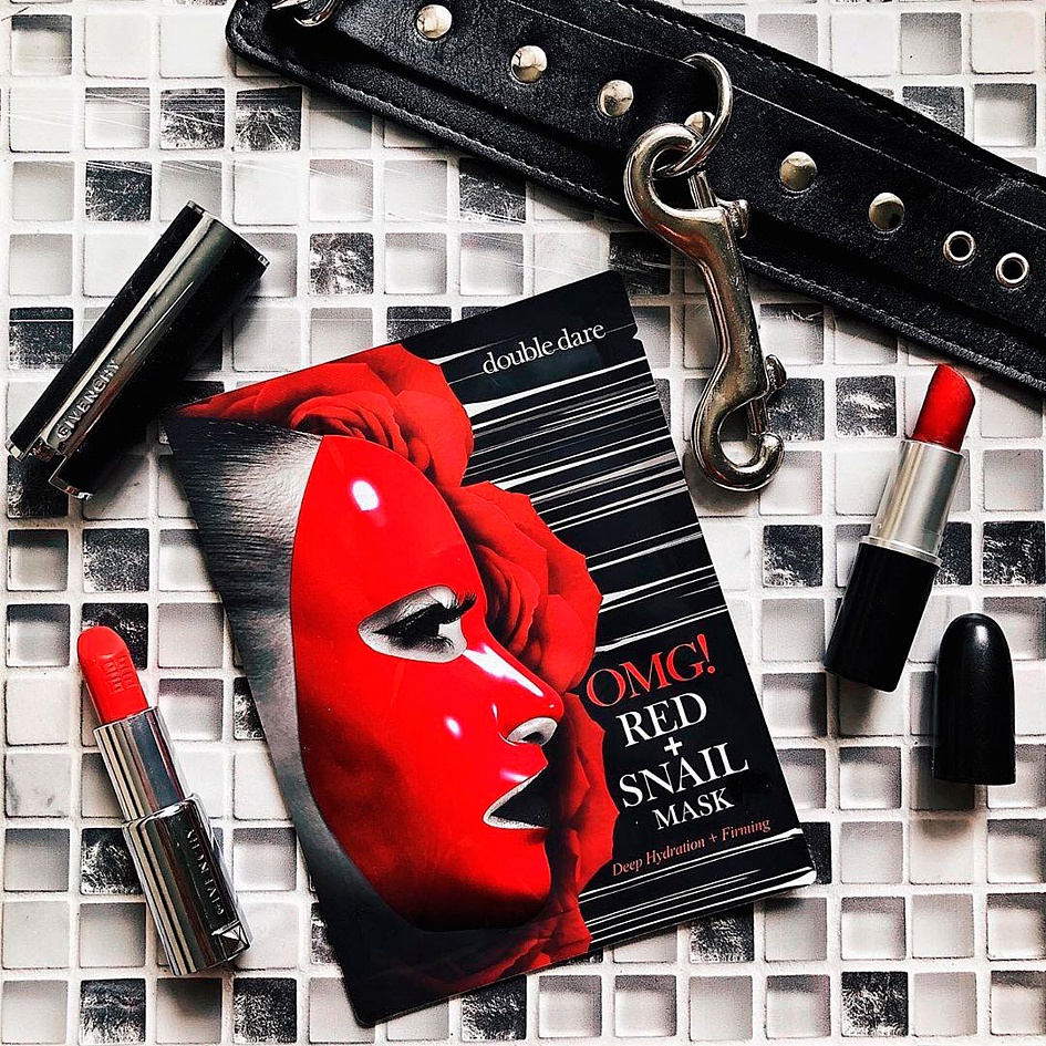 OMG! Red + Snail Mask OMG! Red + Snail Mask