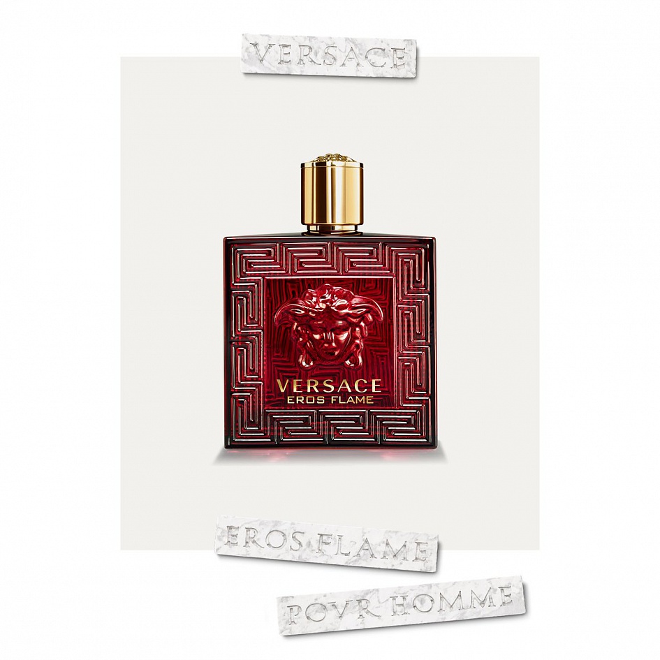 Новый Eros Flame от Versace! Новый Eros Flame от Versace!